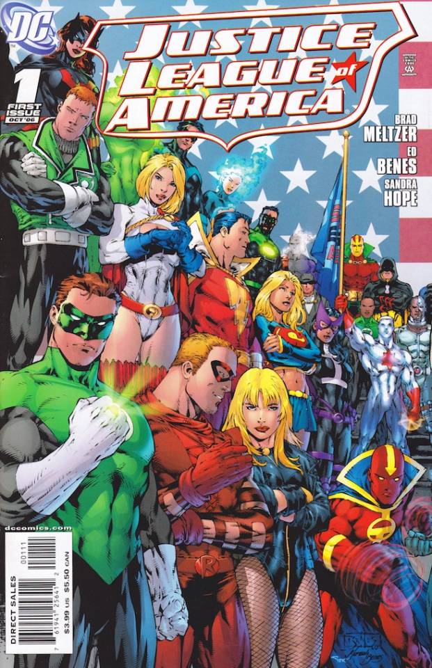 Justice League of America Cover B #1 (2006)