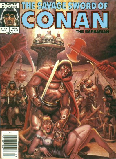 The Savage Sword of Conan #122