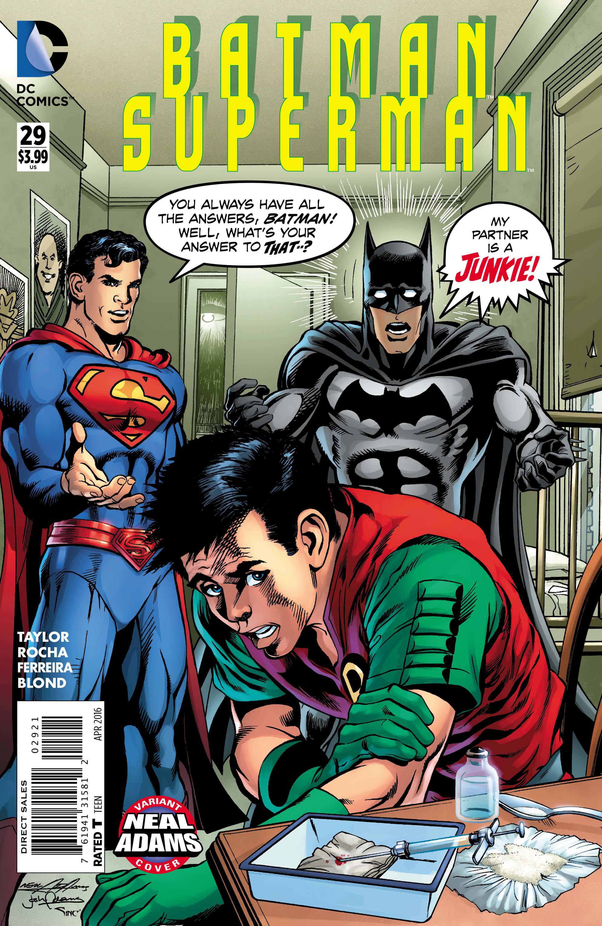 Batman Superman #29 Neal Adams Variant Edition (2013)