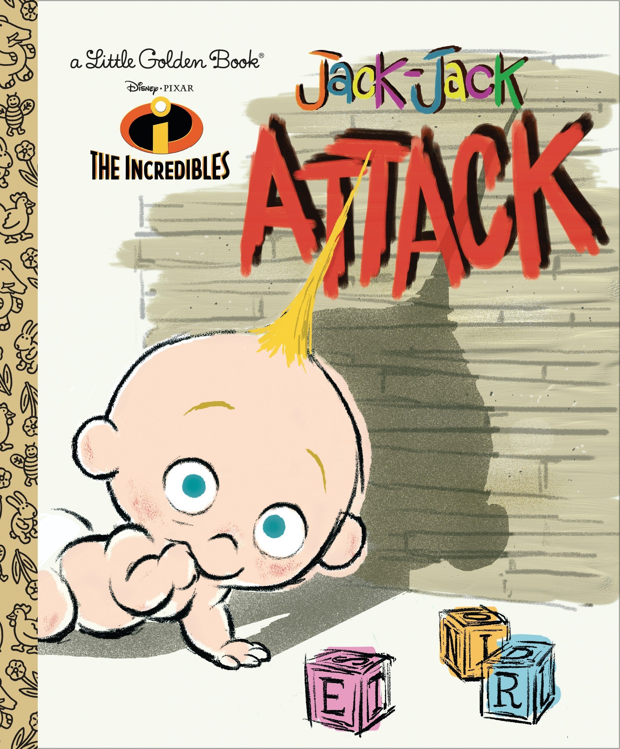Incredibles Jack-Jack Attack Little Golden Book