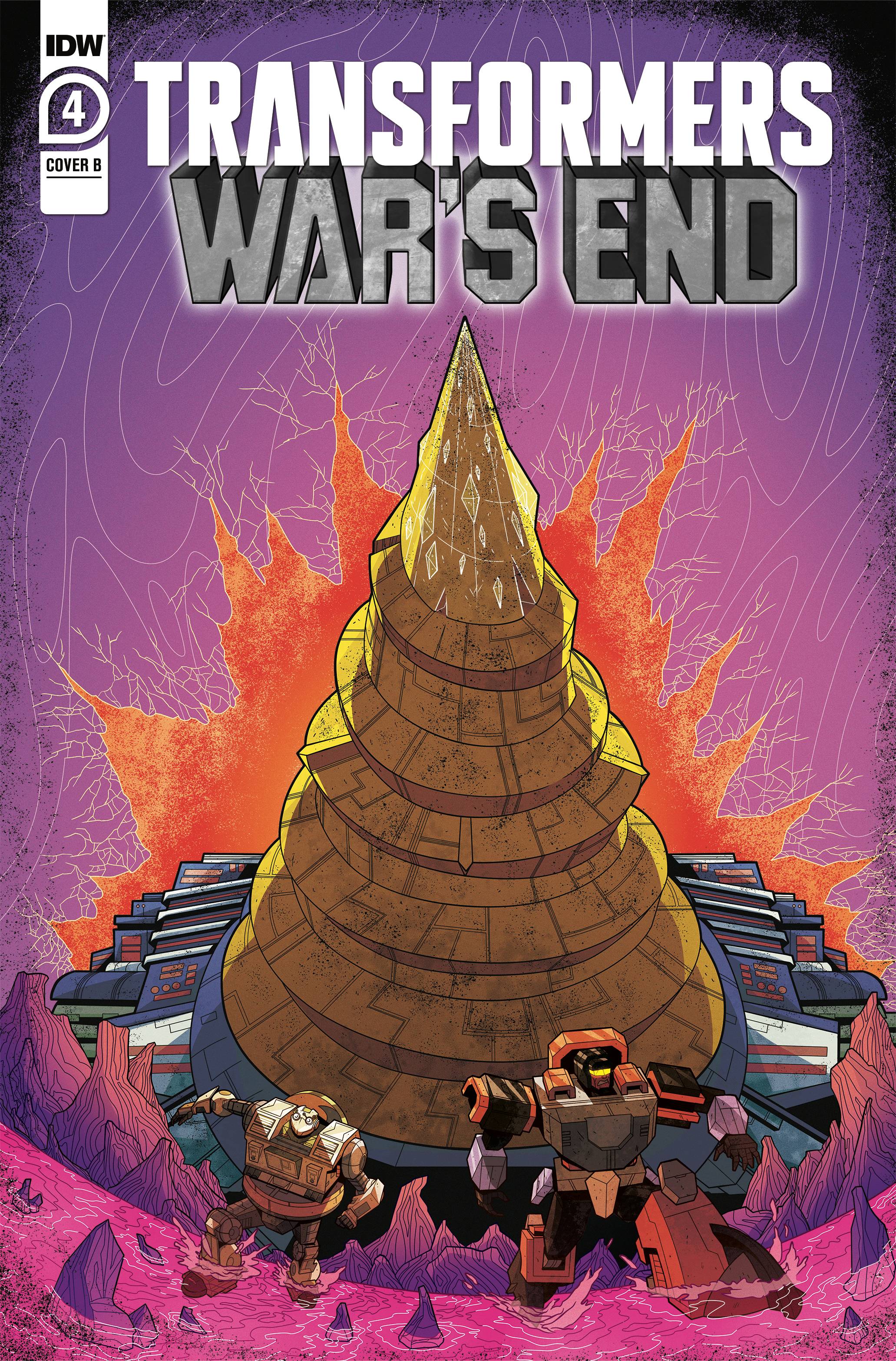 Transformers Wars End #4 Cover B Murphy (Of 4)