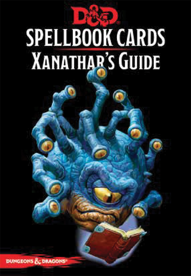 Dungeons & Dragons RPG: Spellbook Cards Xanathar's Guide To Everything