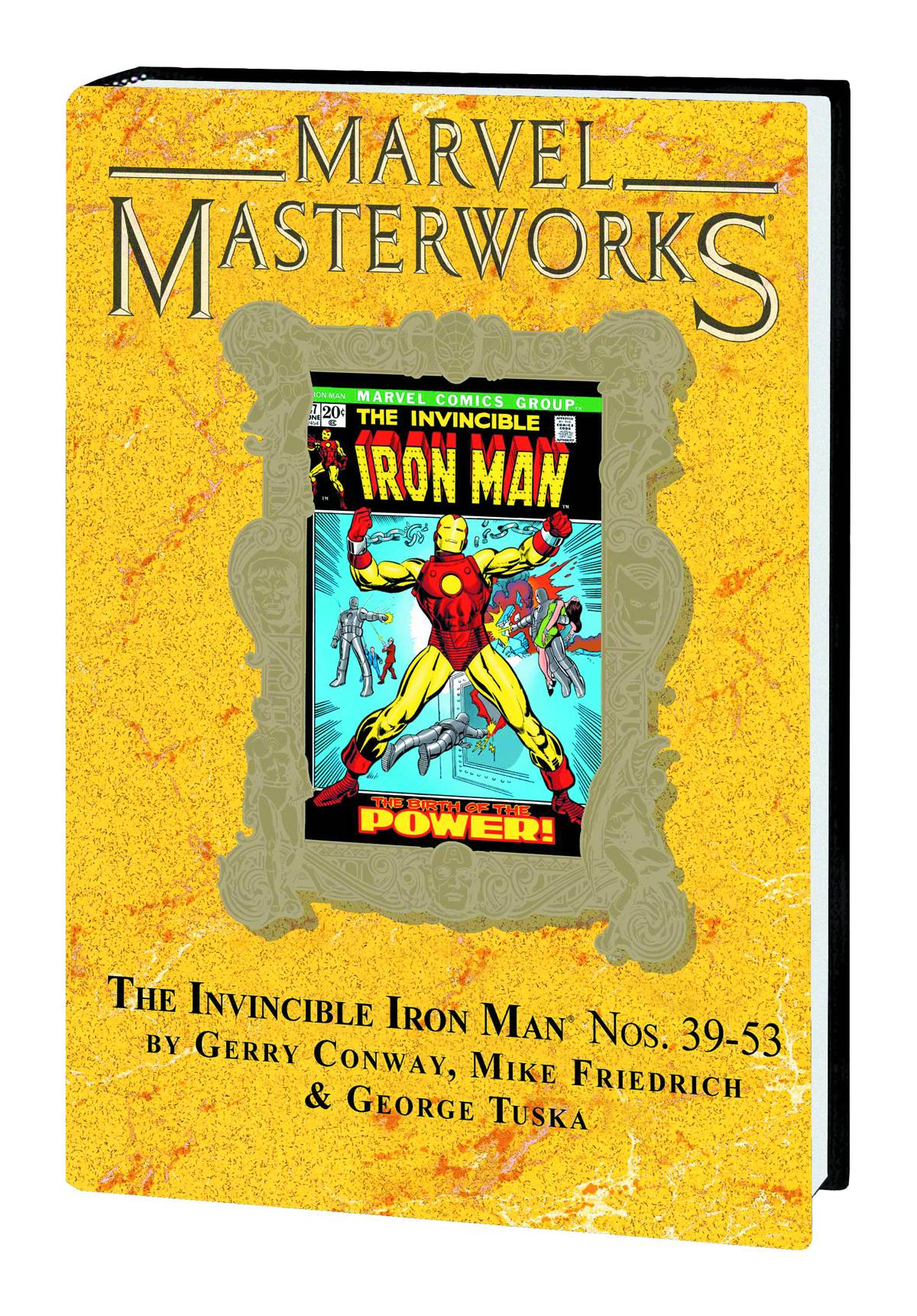 Marvel Masterworks Invincible Iron Man Hardcover Volume 8 Direct Market Variant Edition 194
