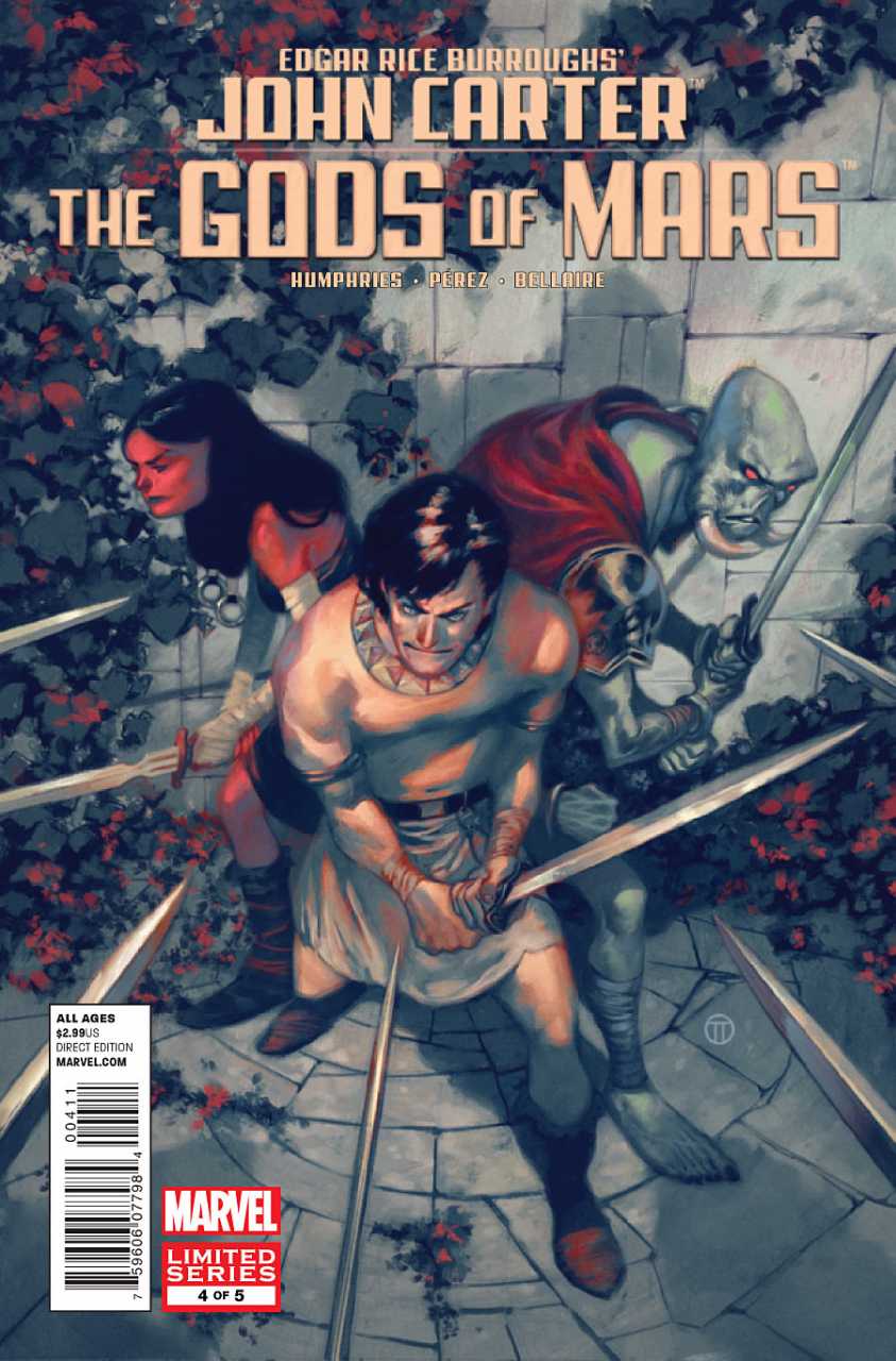 John Carter The Gods of Mars #4 (2011)