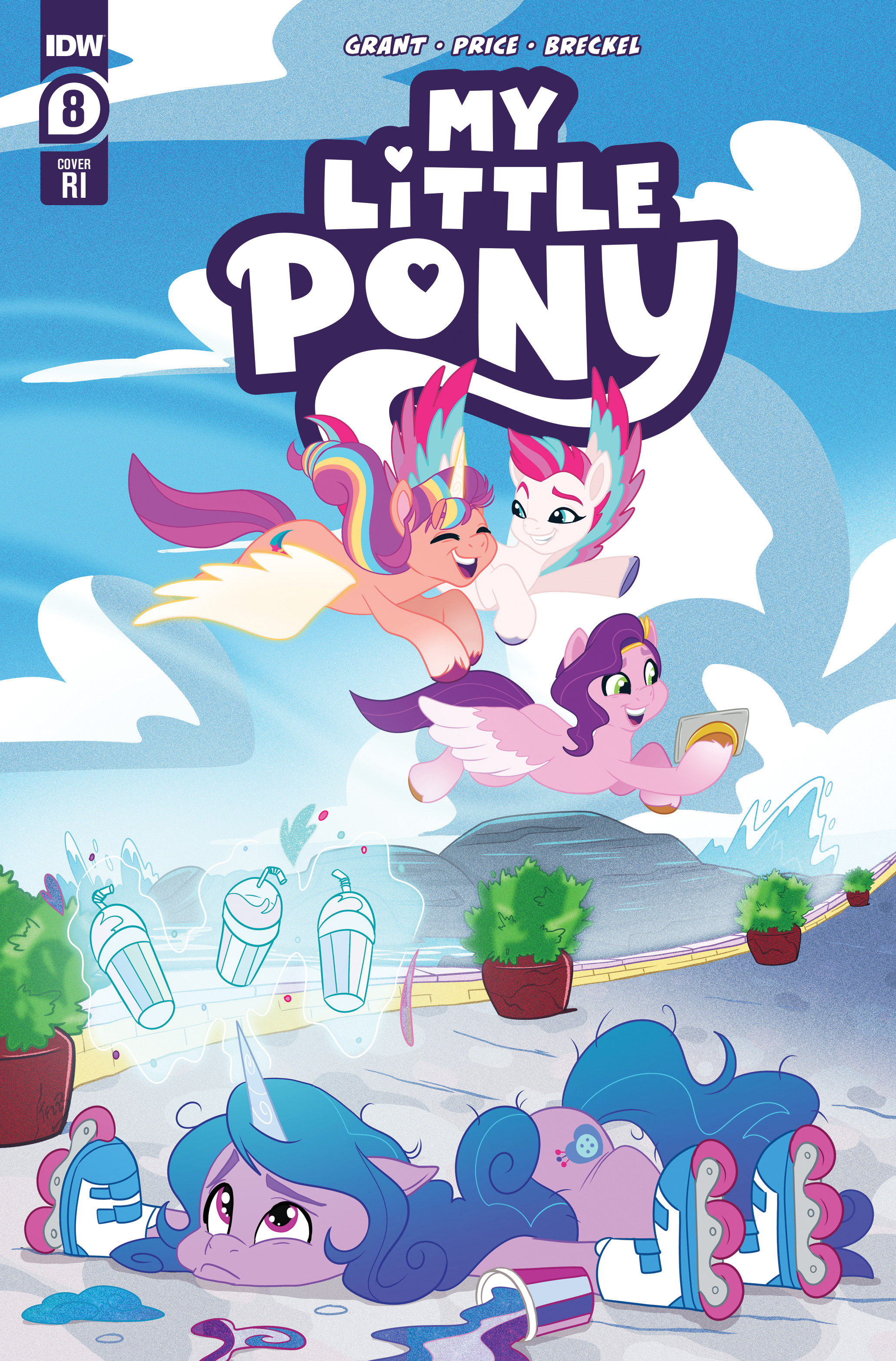 My Little Pony #8 Cover C 1 for 10 Incentive Forstner