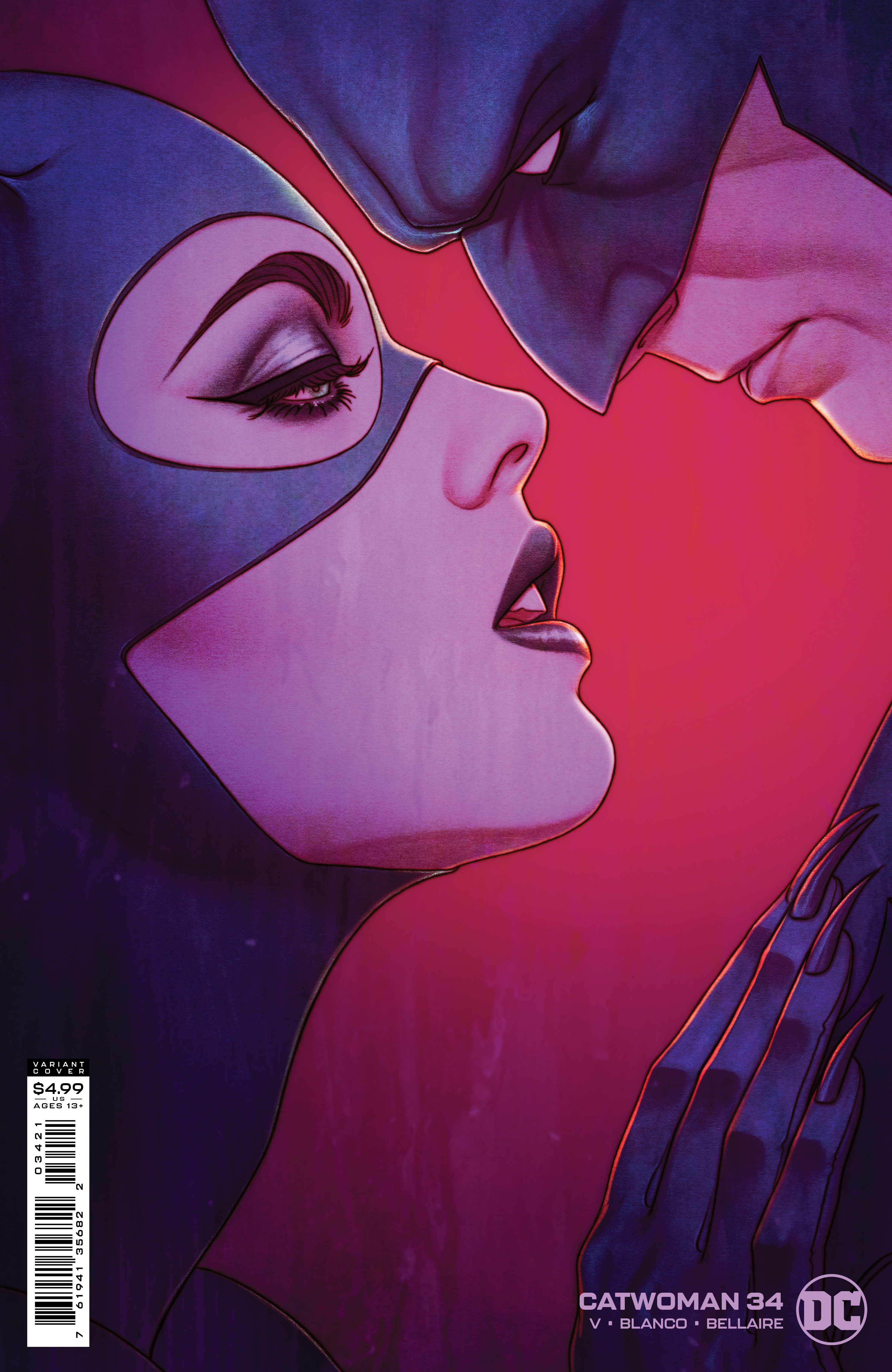 Catwoman #34 Cover B Jenny Frison Card Stock Variant (2018)