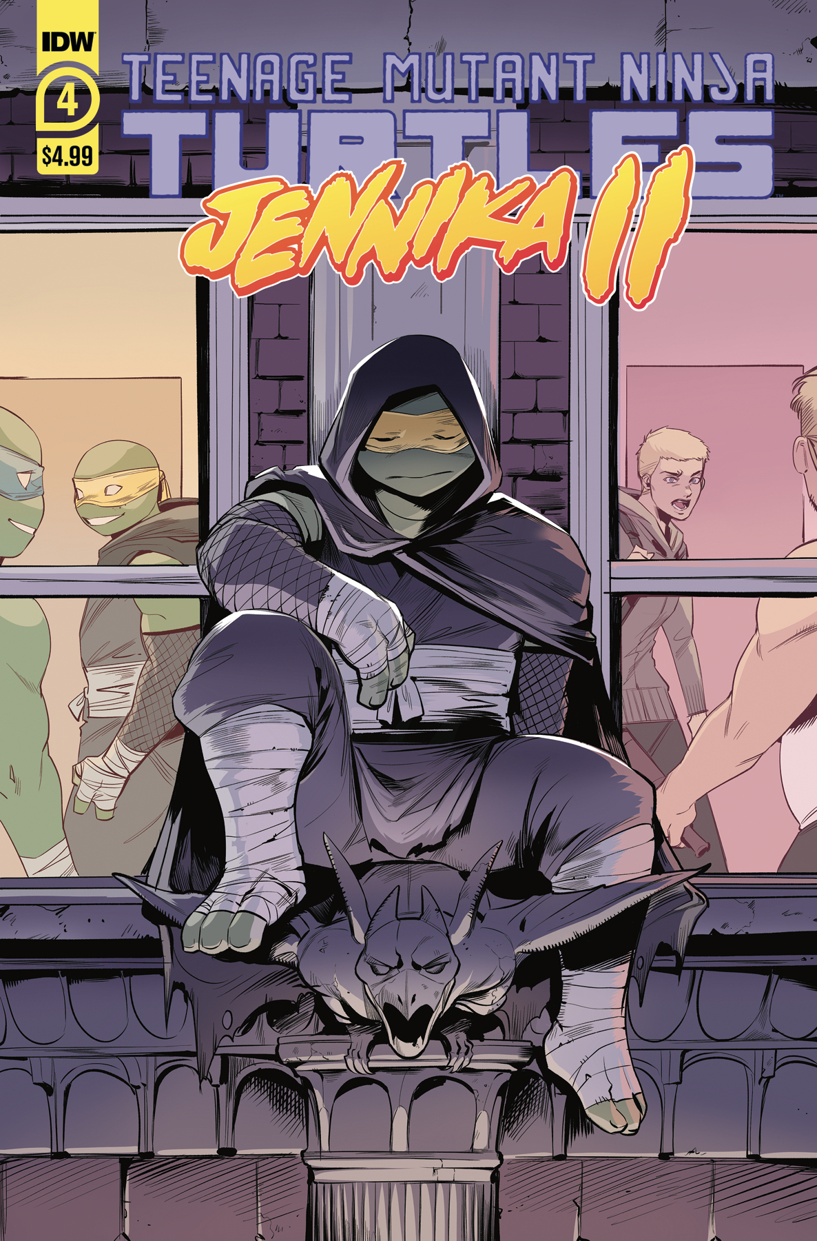 Teenage Mutant Ninja Turtles Jennika II #4 Cover A Nishijima (Of 6)