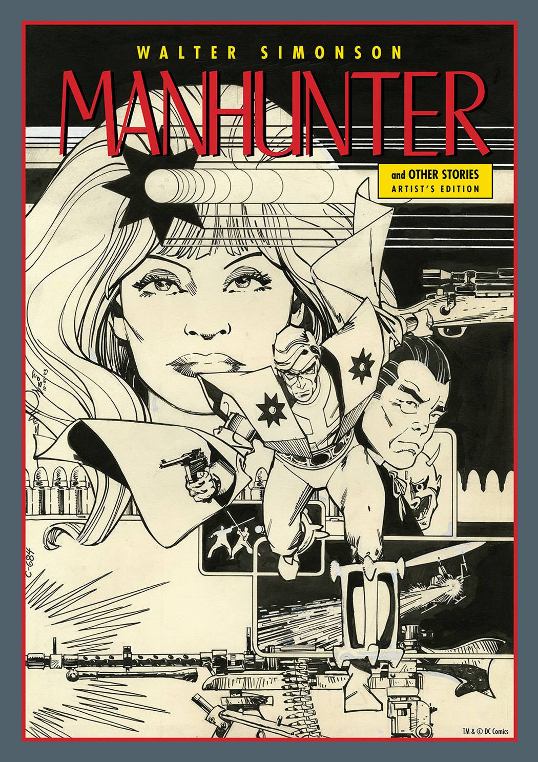 Walter Simonson Manhunter Artist Edition Hardcover
