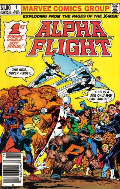 Alpha Flight #1 [Newsstand]