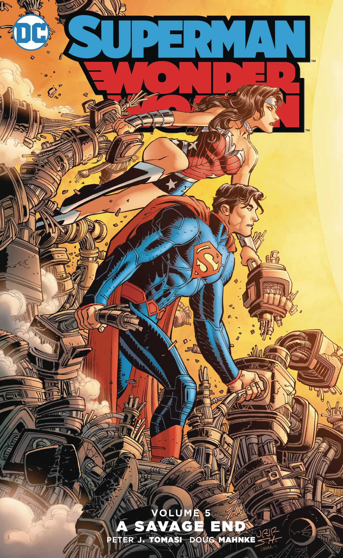 Superman Wonder Woman Graphic Novel Volume 5 Savage End