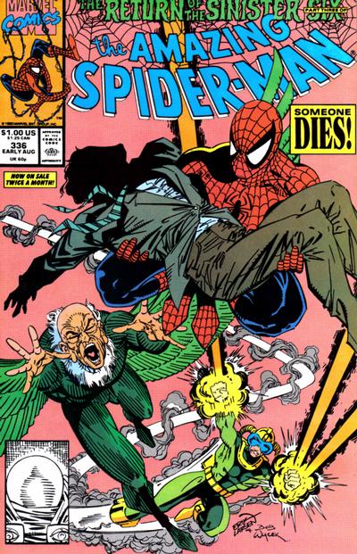 The Amazing Spider-Man #336 [Direct]- Fine 