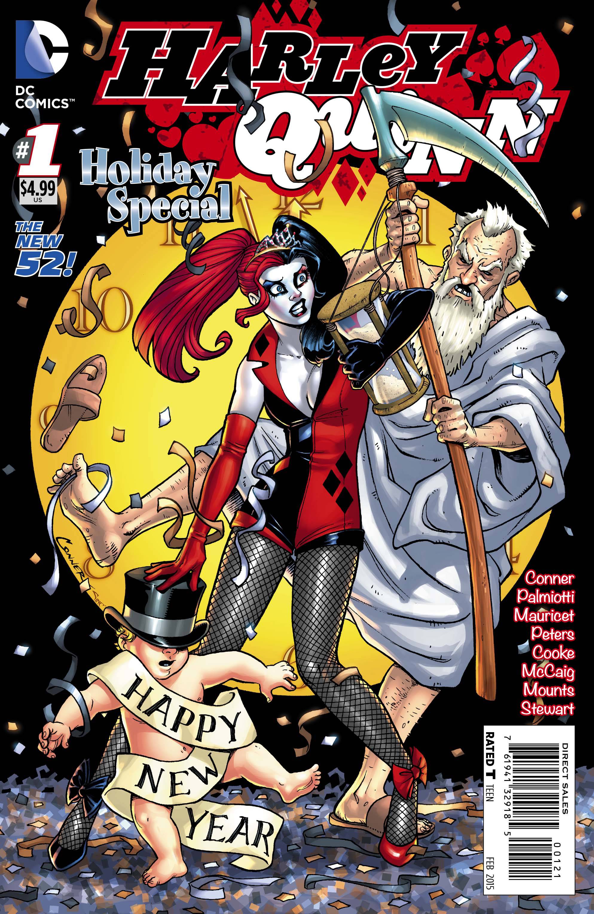 Harley Quinn Holiday Special #1 New Years Eve Variant Edition