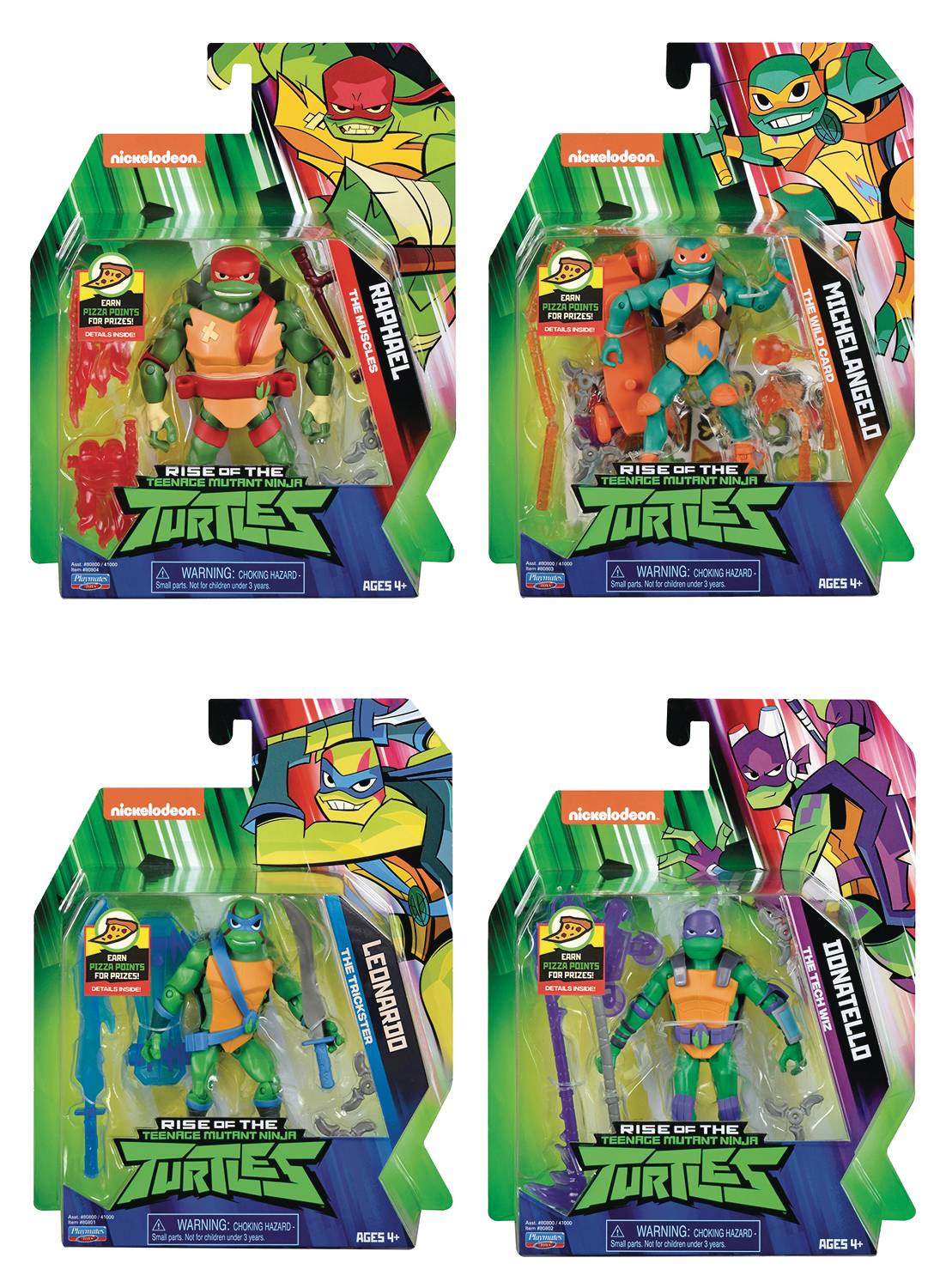 Rise of the Teenage Mutant Ninja Turtles Basic Action Figure Assortment