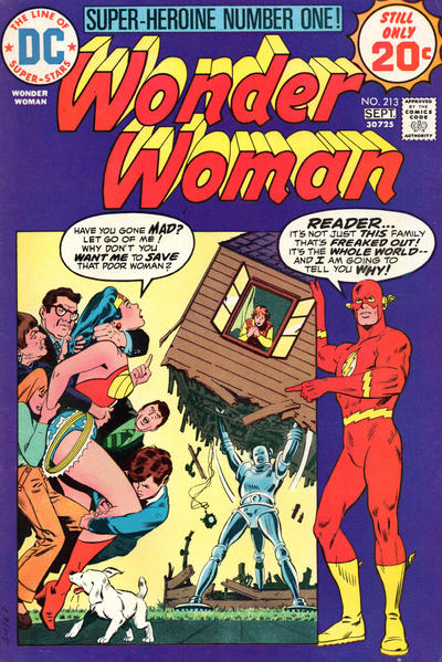 Wonder Woman #213-Very Good
