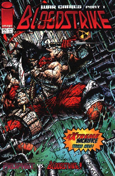 Bloodstrike #15-Fine (5.5 – 7) Stephen Platt Cover