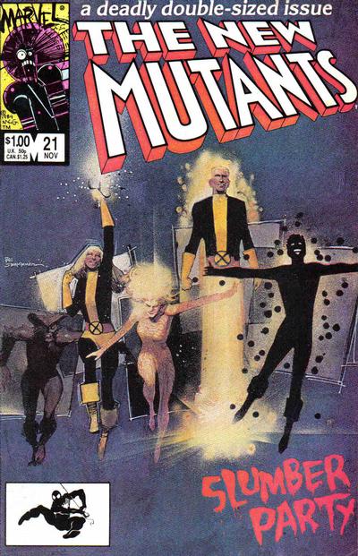 The New Mutants #21 [Direct] - Vg- 3.5