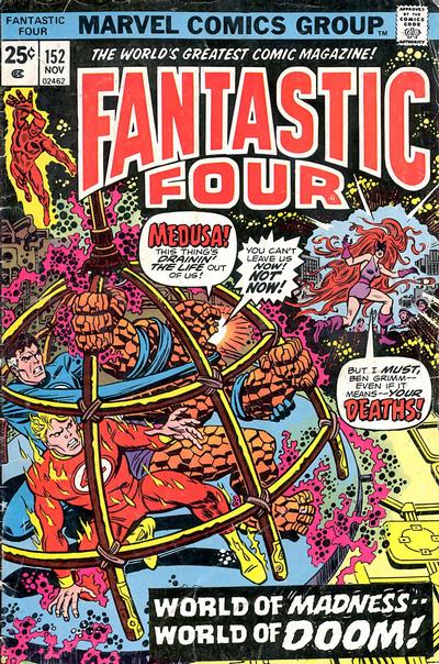 Fantastic Four #152 - Vg-