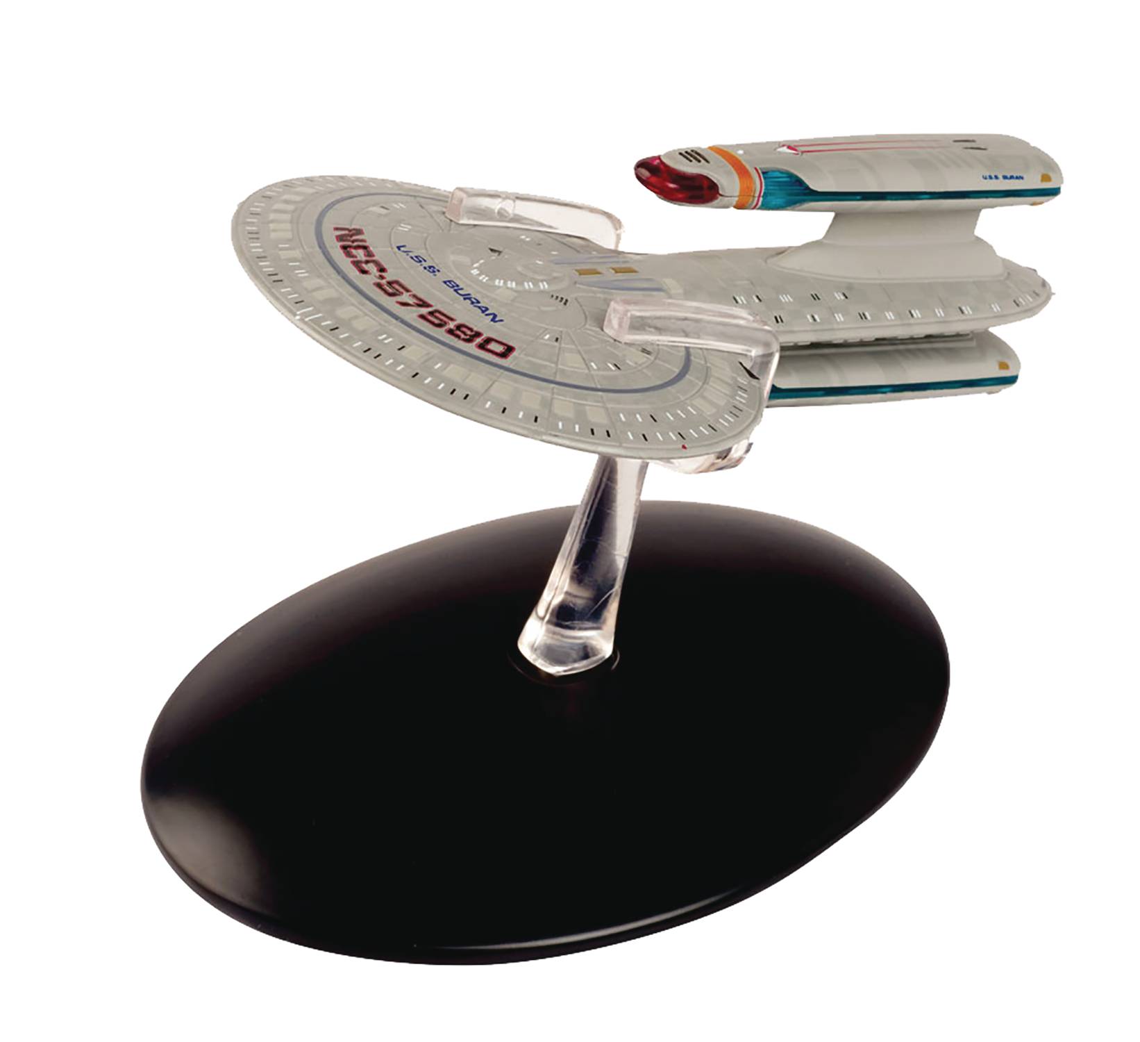 Star Trek Starships Fig Mag #114 USS Baram Challenger Class