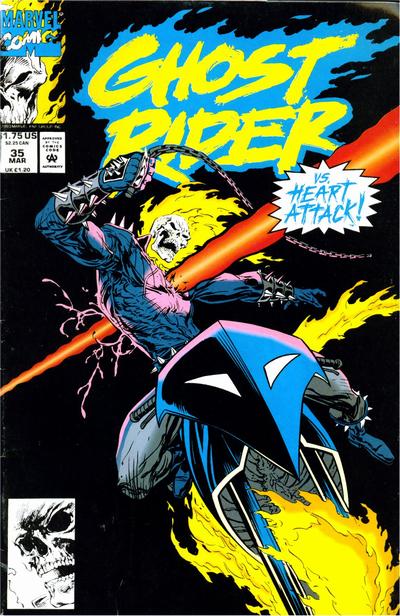 Ghost Rider #35 (1990) [Direct]-Fine (5.5 – 7)