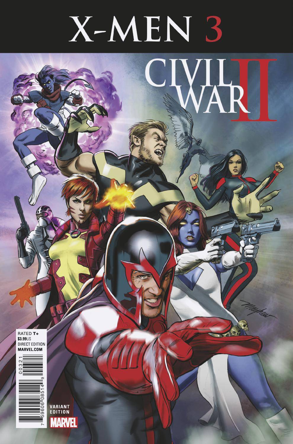 Civil War II X-Men #3 (Mayhew Variant) (2016)