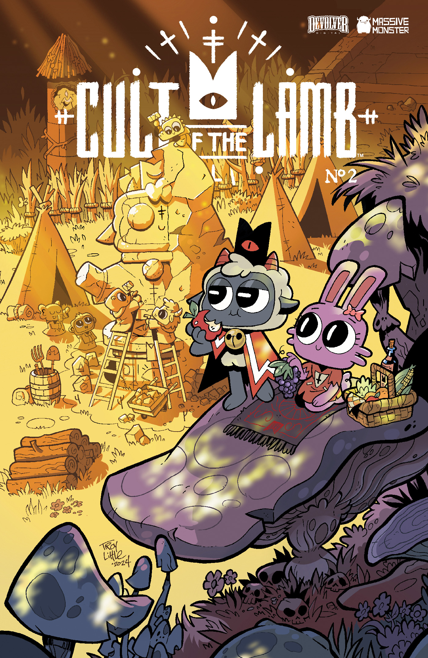 Cult of the Lamb #2 Cover B Troy Little Variant (Of 4)