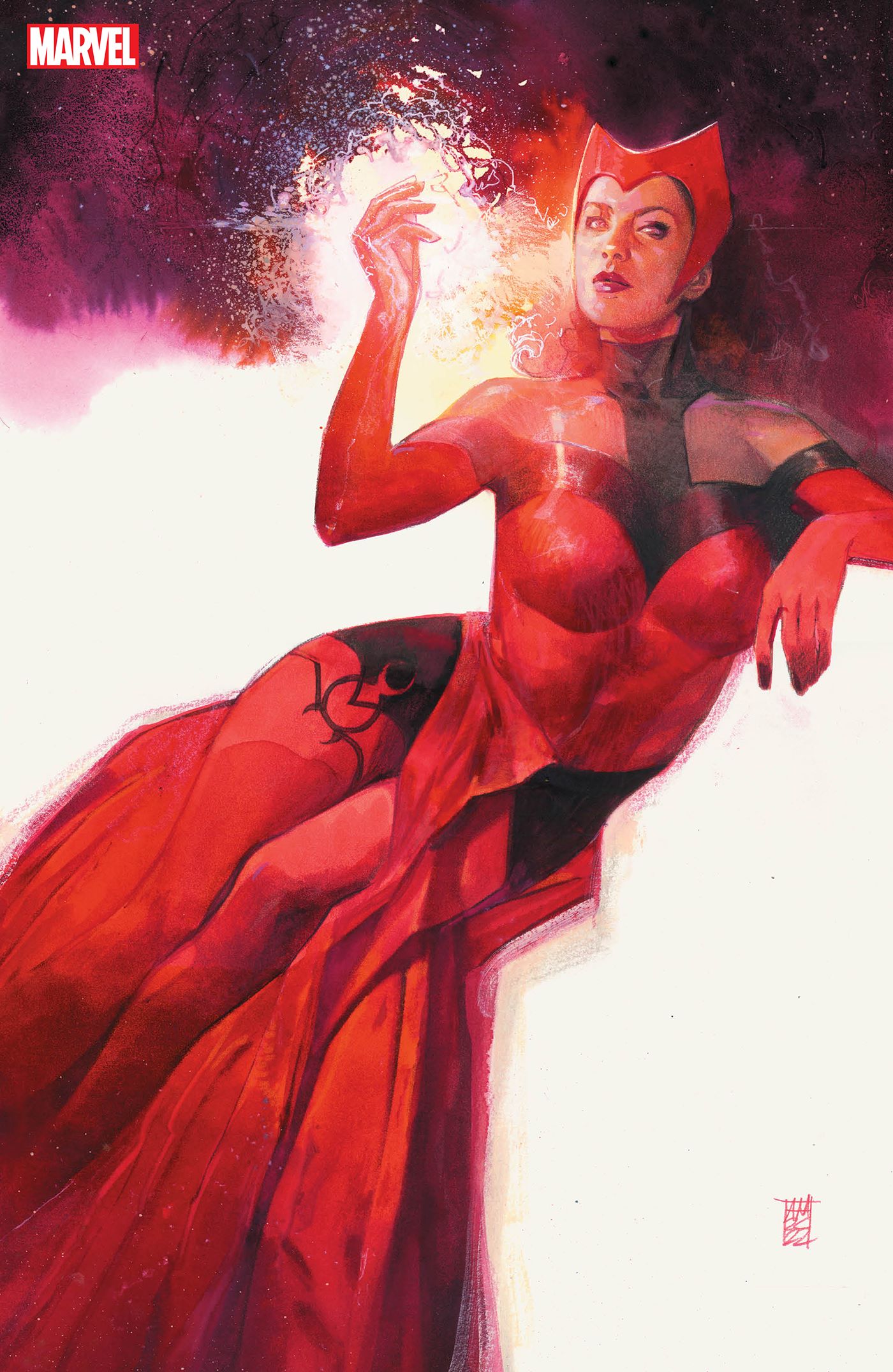 Scarlet Witch #2 2nd Printing 1 for 25 Incentive Alex Maleev Variant