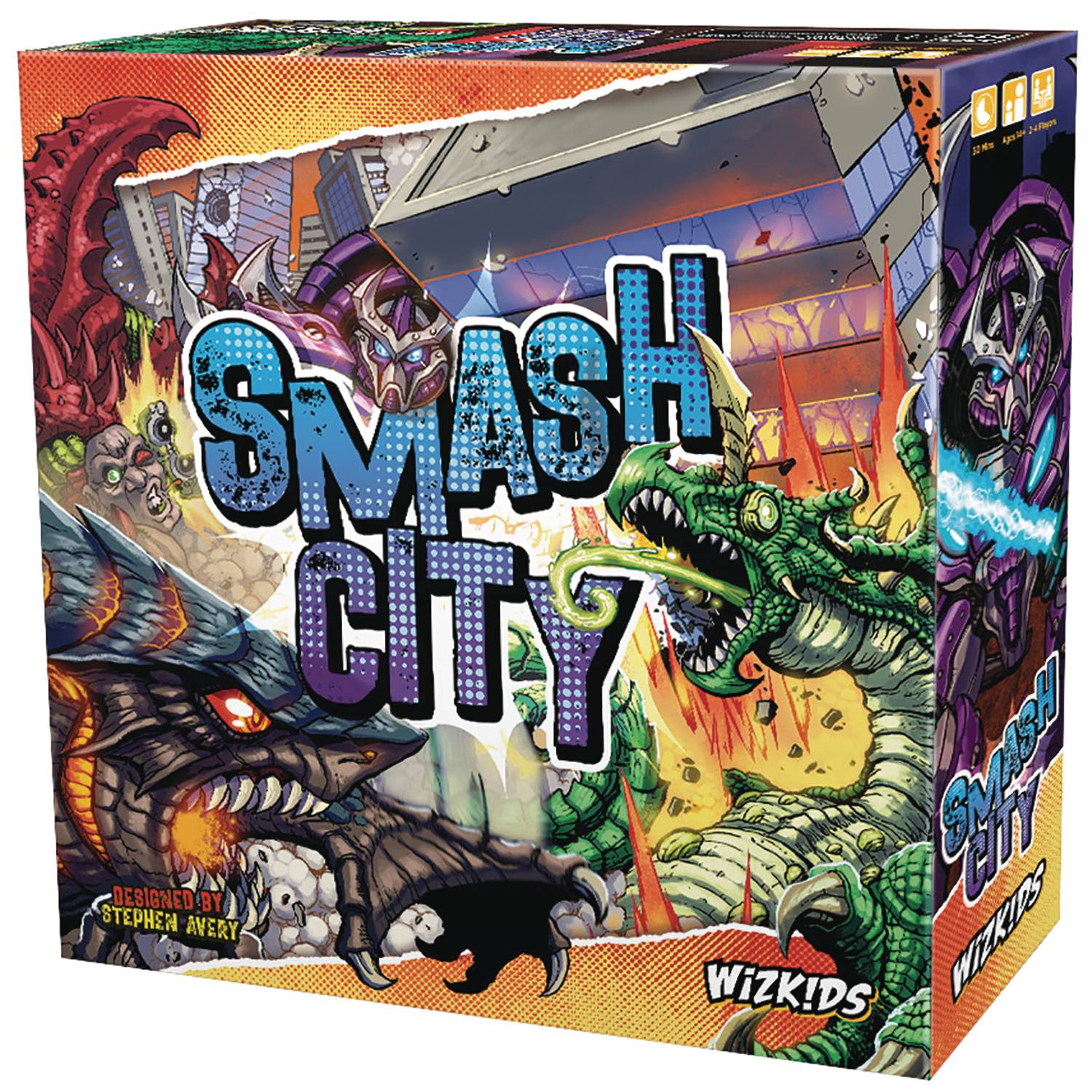 Smash City Board Game