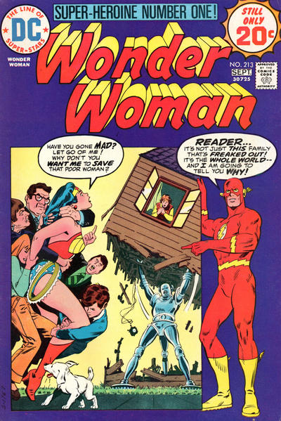 Wonder Woman #213 - Vg-