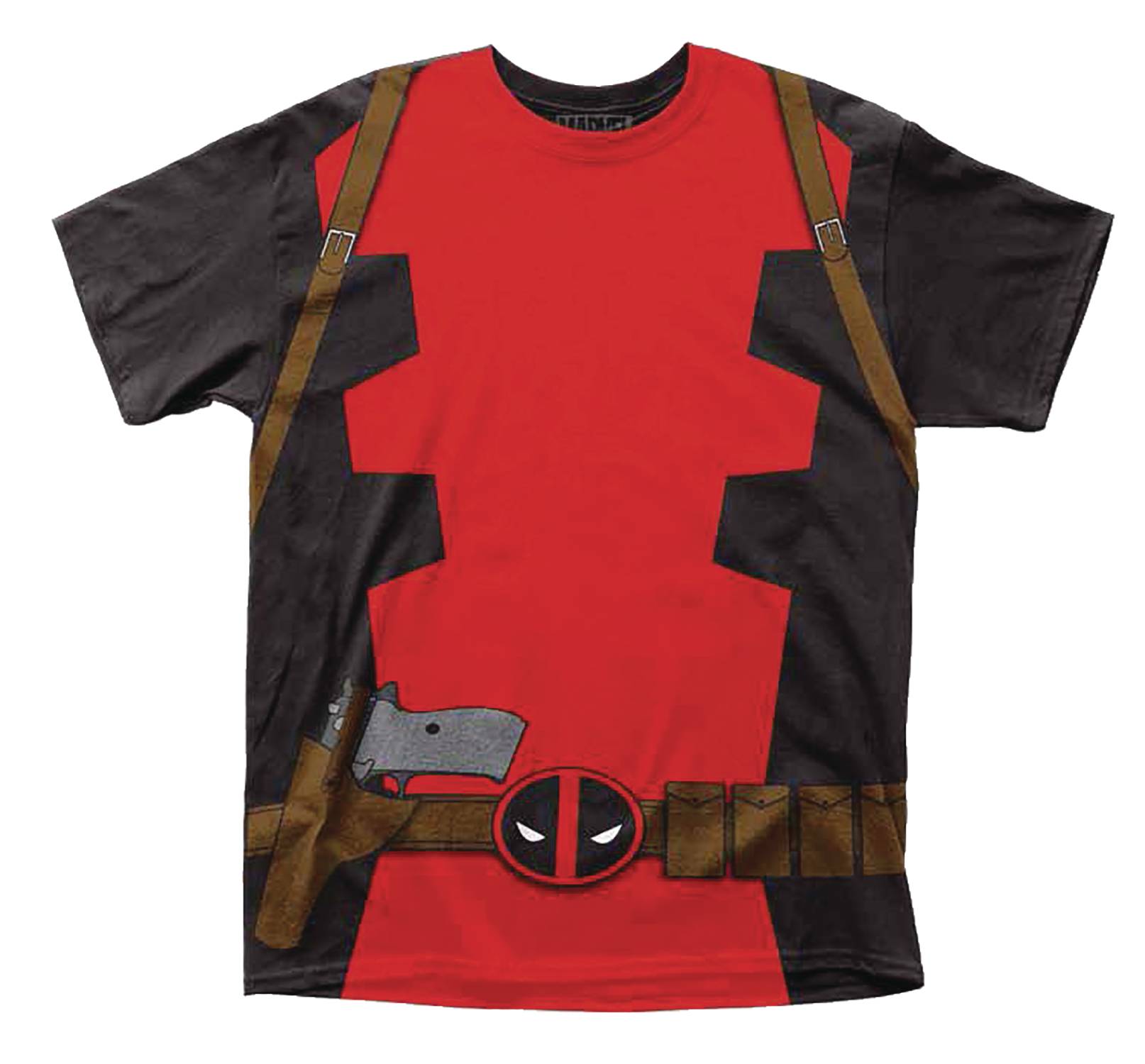 Marvel Heroes Deadpool Suit T-Shirt Medium
