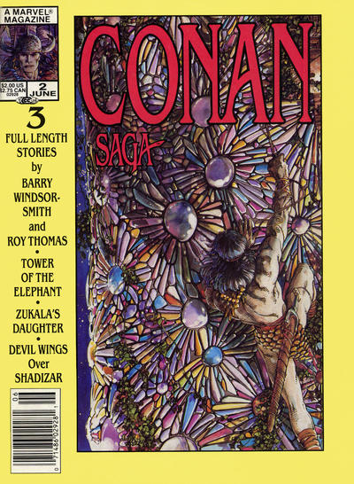 Conan Saga #2 [Newsstand]-Very Good