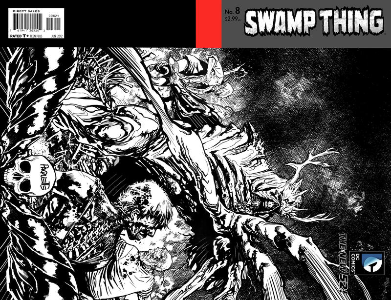 Swamp Thing #8 (2011) Variant Edition