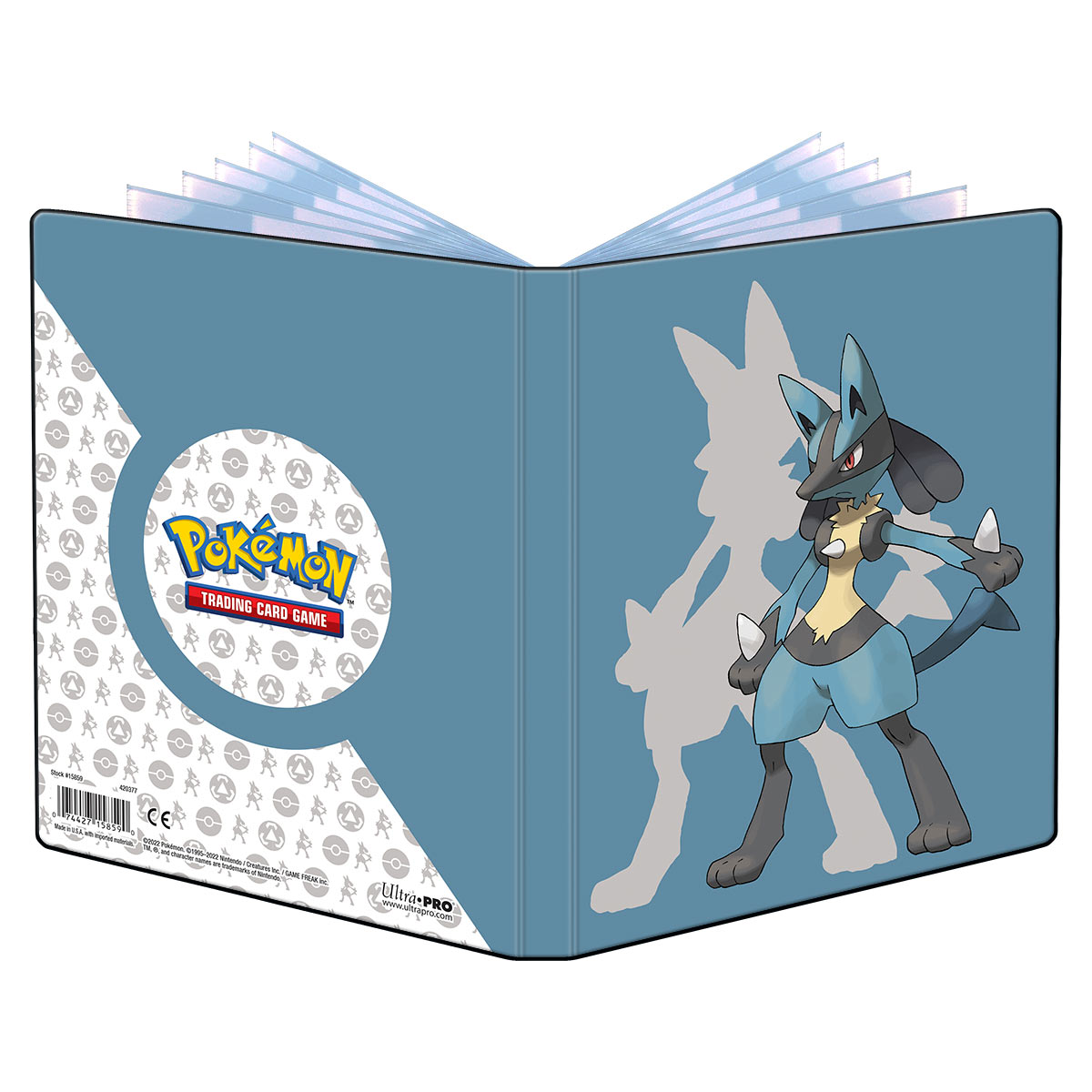 Pokémon TCG Lucario 4 Pocket Portfolio