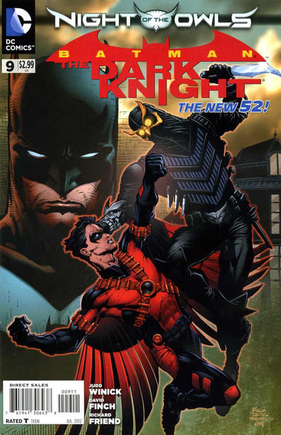 Batman: The Dark Knight #9-Near Mint (9.2 - 9.8)