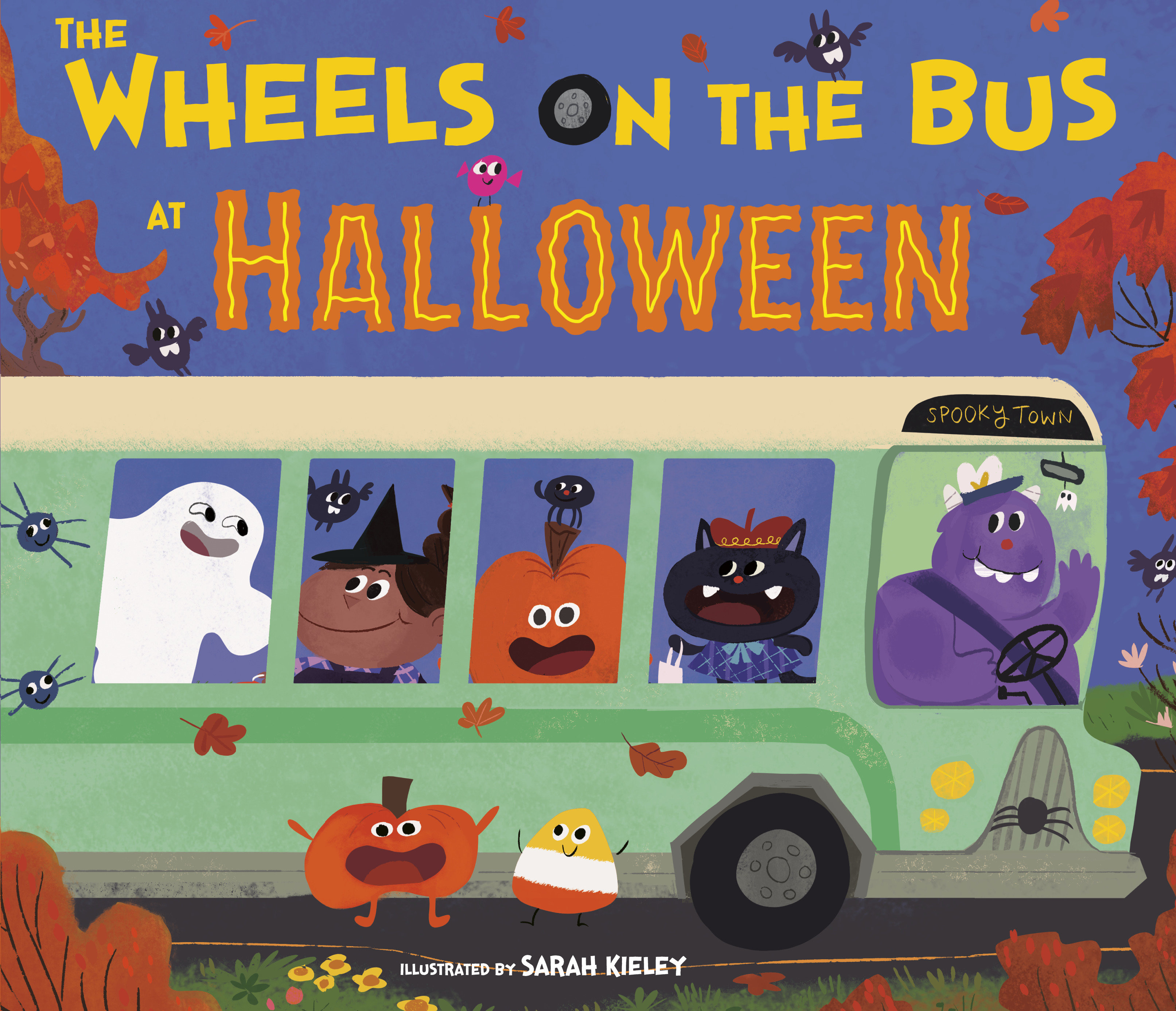 The Wheels On The Bus At Halloween (Hardcover Book)