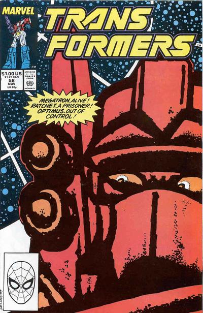 The Transformers #58 [Direct](1984)-Very Fine (7.5 – 9)