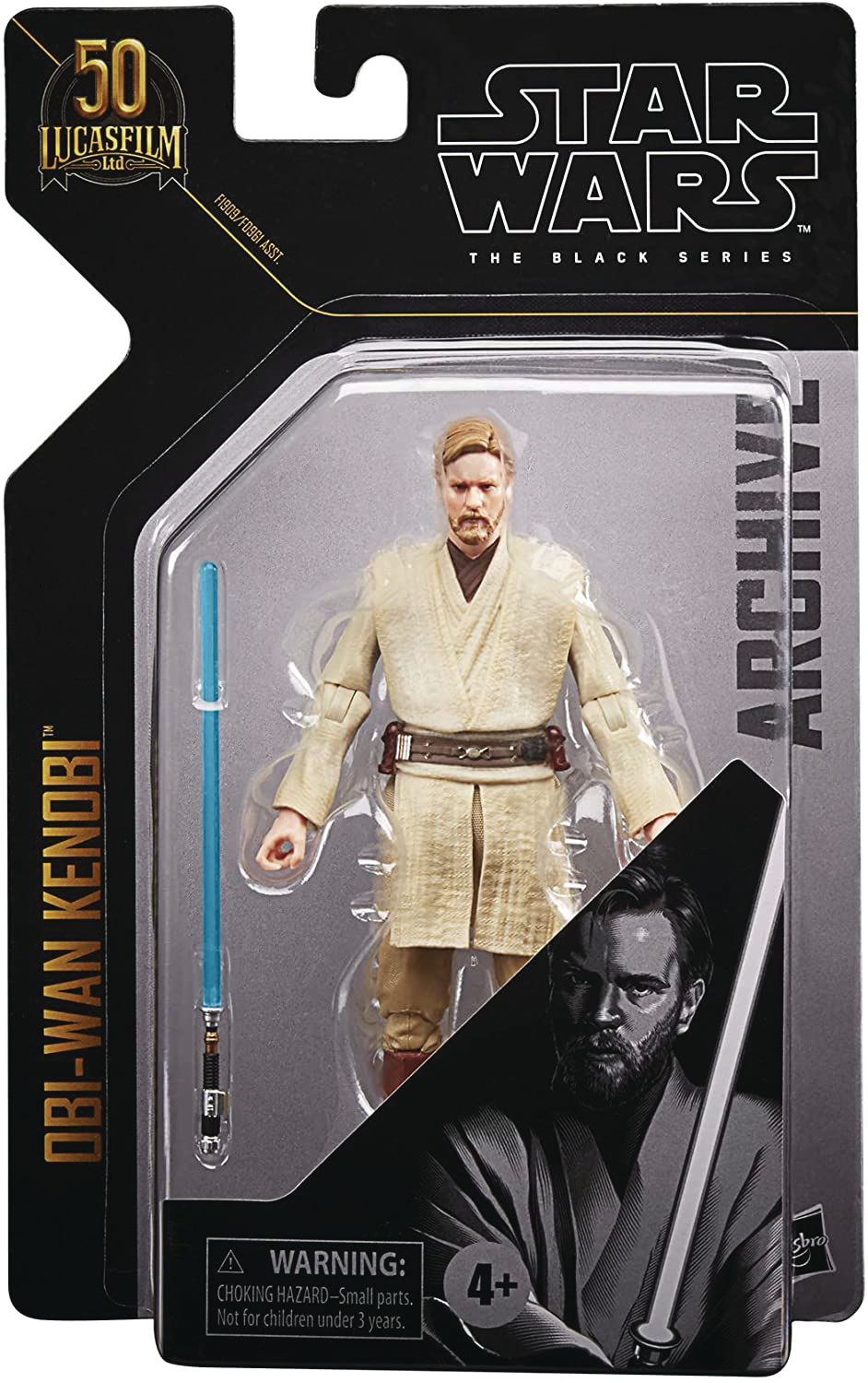 Star Wars Black Archives 6 Inch Ep3 Obi-Wan Action Figure Case