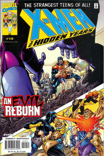 X-Men The Hidden Years #10 [Direct Edition]