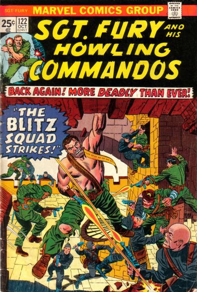 Sgt. Fury And His Howling Commandos #122-Fine (5.5 – 7)