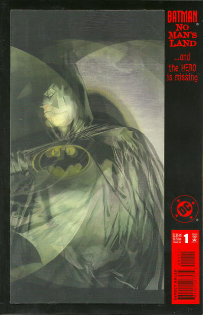 Batman: No Man's Land #1 [Collector's Edition]-Fine (5.5 – 7)  Painted Cover Art By Alex Ross