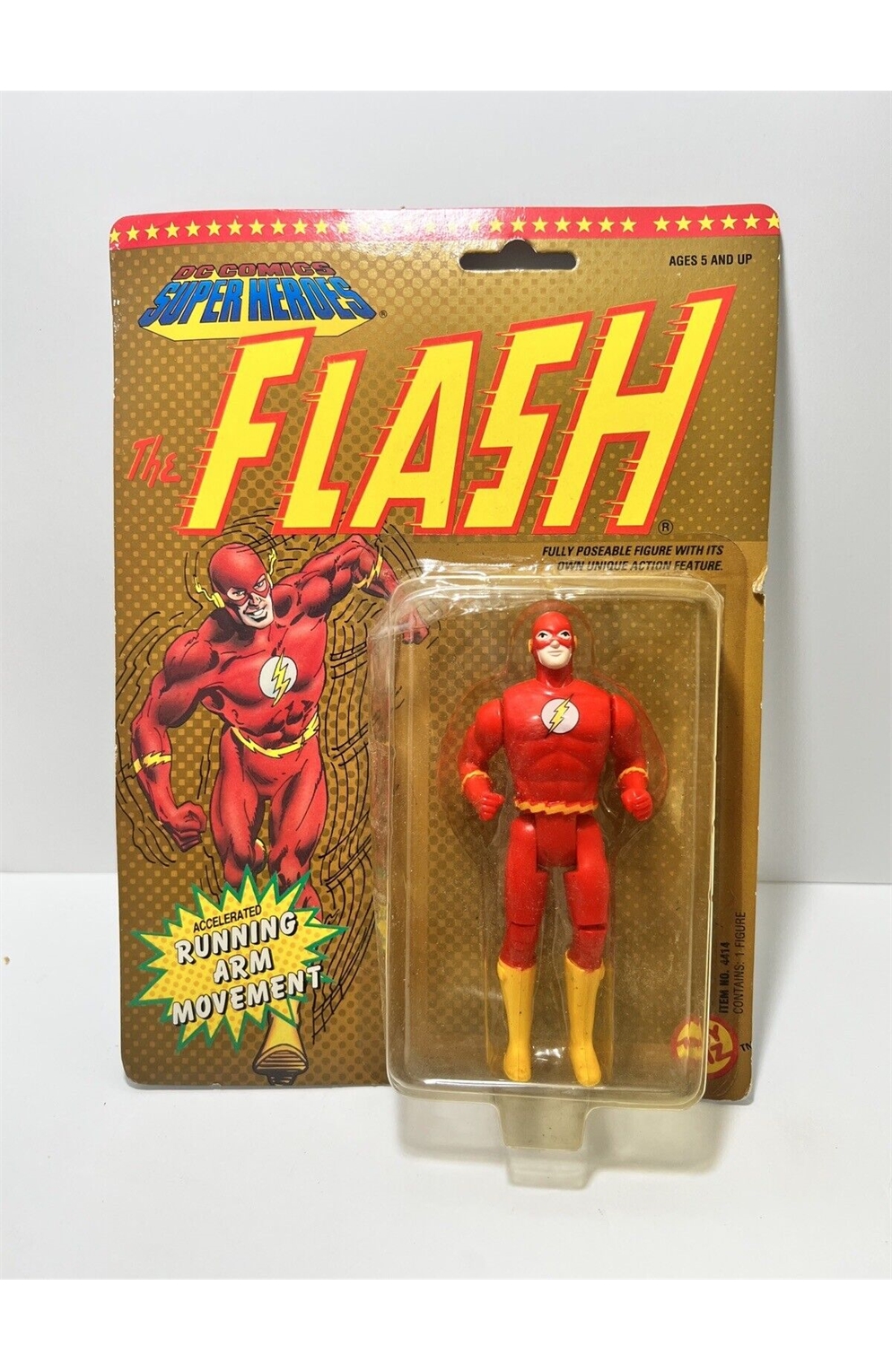 1990 Toy Biz Flash DC Comics Super Heroes Action Figure