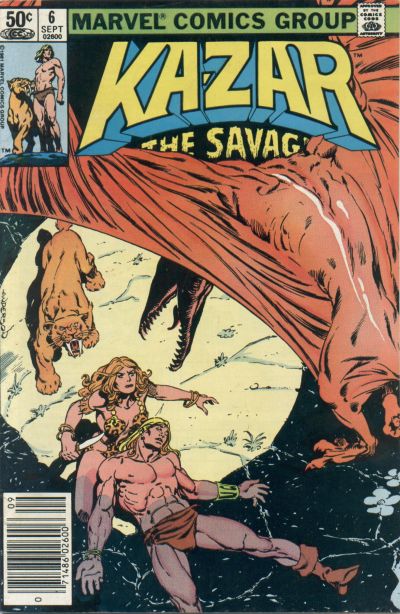 Ka-Zar The Savage #6 [Newsstand]-Fine