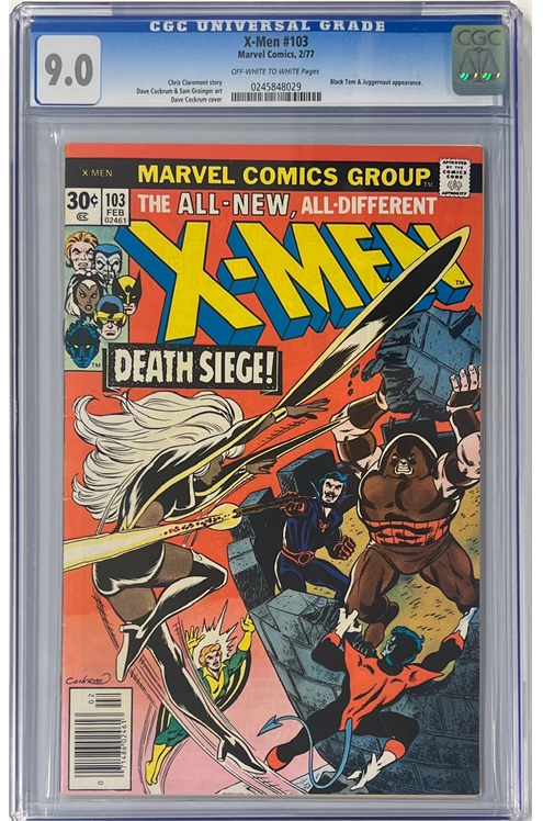 Uncanny X-Men #103 Cgc 9.0