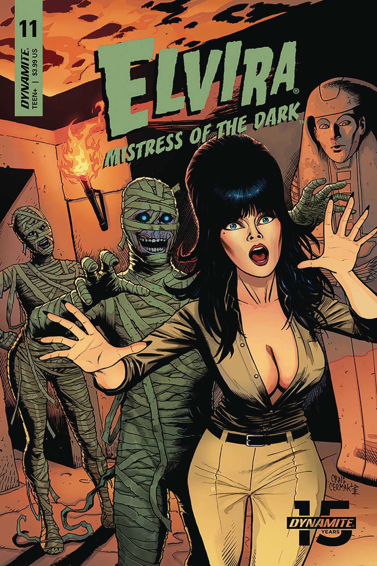 Elvira Mistress of Dark #11 Cover B Cermak