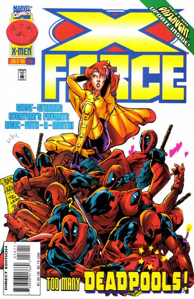 X-Force #56 [Direct Edition]-Near Mint (9.2 - 9.8)