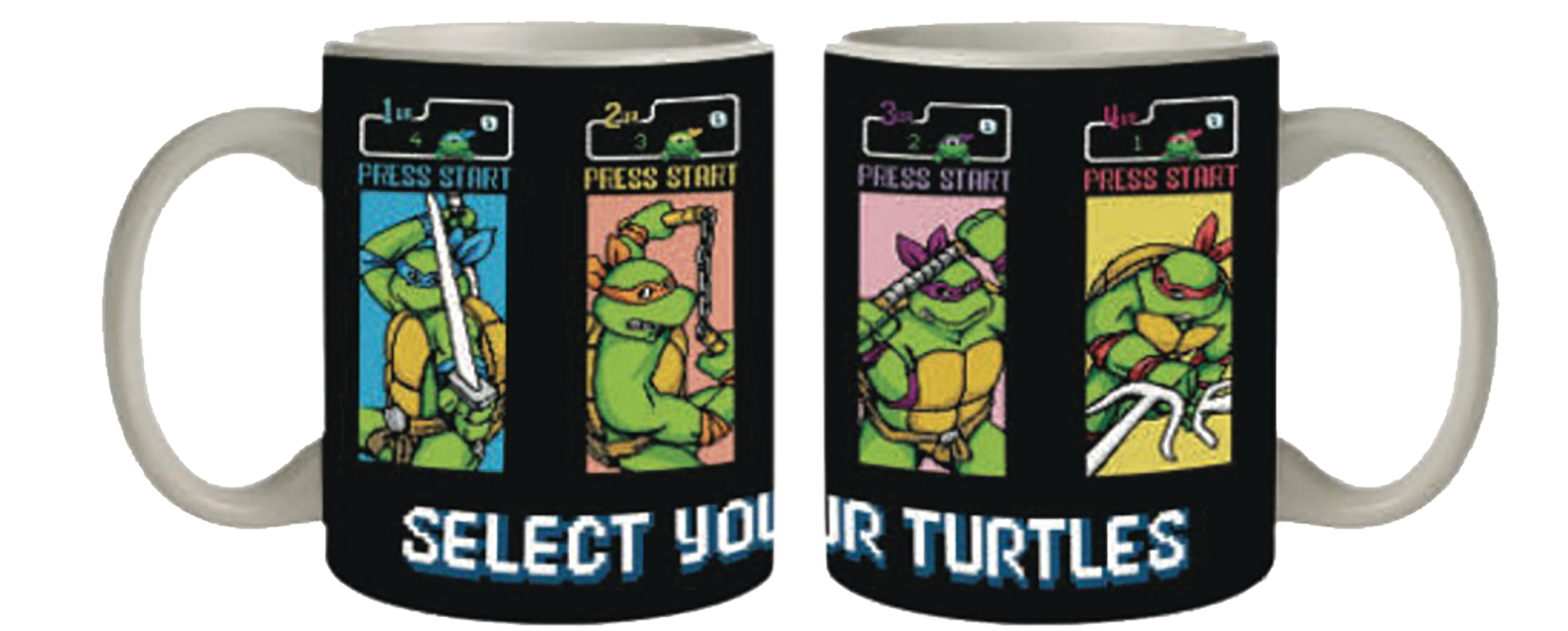 Teenage Mutant Ninja Turtles Arcade Game Coffee Mug
