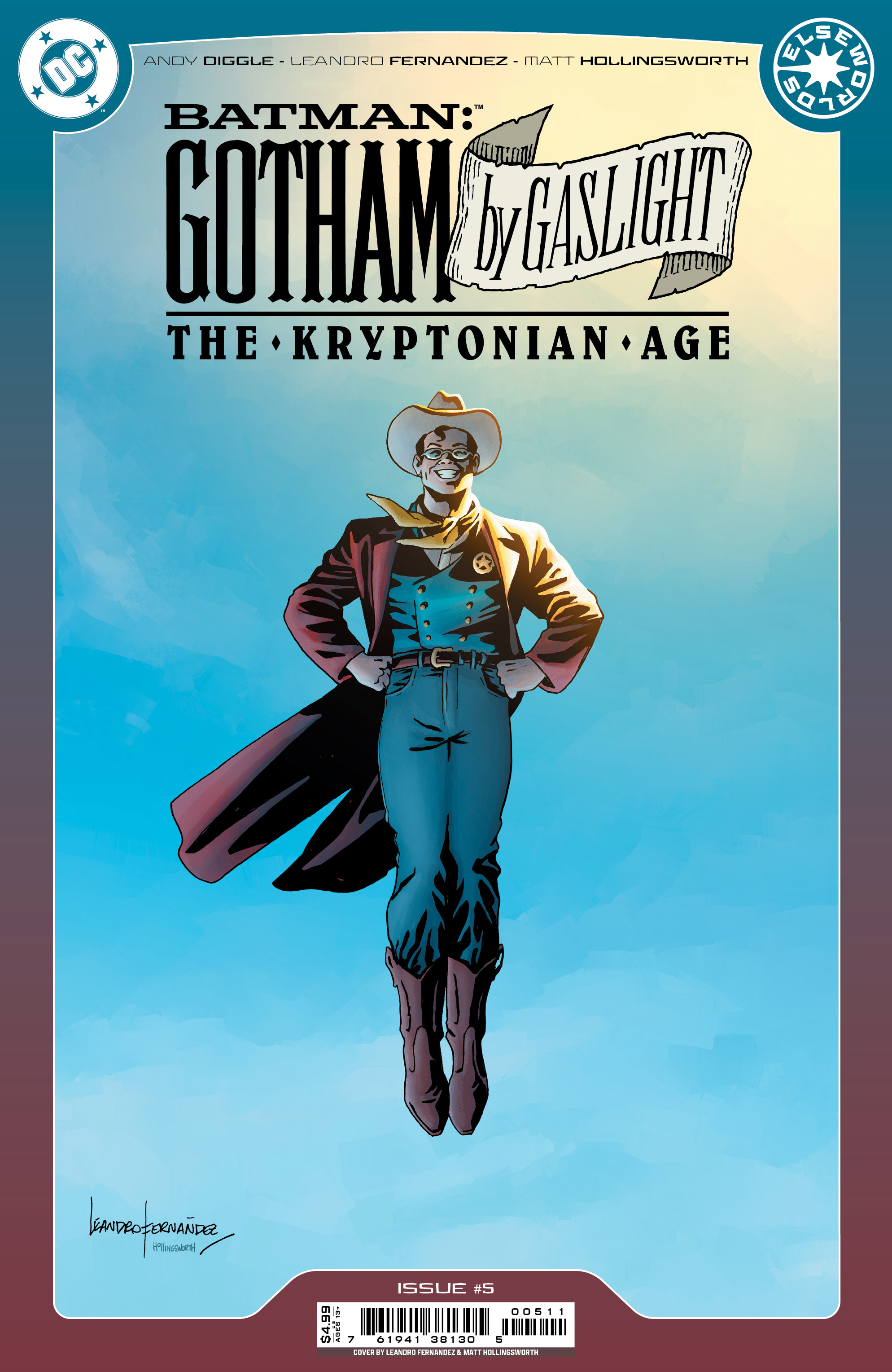 Batman Gotham by Gaslight: The Kryptonian Age #5 Cover A Leandro Fernandez (Of 6)