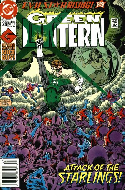 Green Lantern #26 (1990) [Newsstand]-Fine (5.5 – 7)