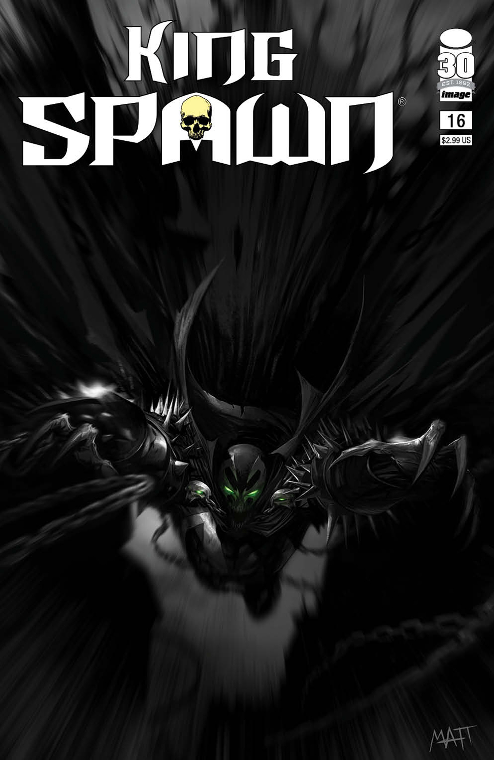 King Spawn #16 Cover B Mattina