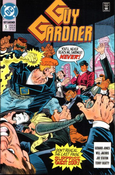 Guy Gardner #5 [Direct]-Near Mint (9.2 - 9.8)