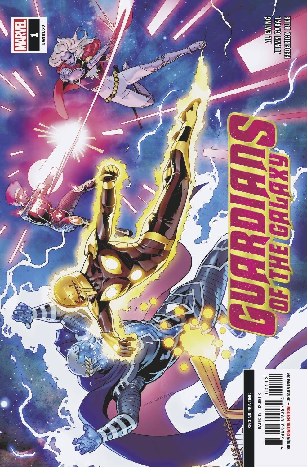 Guardians of the Galaxy #1 2nd Printing Variant (2020)